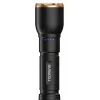 Lanterna Duracell DF2500R — preta, lanterna de mão recarregável