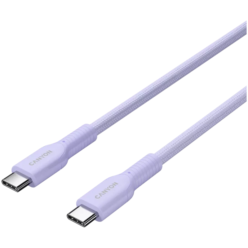 Cabo CANYON OnWire 60CL C-C 60W COLOR entrançado 1m roxo