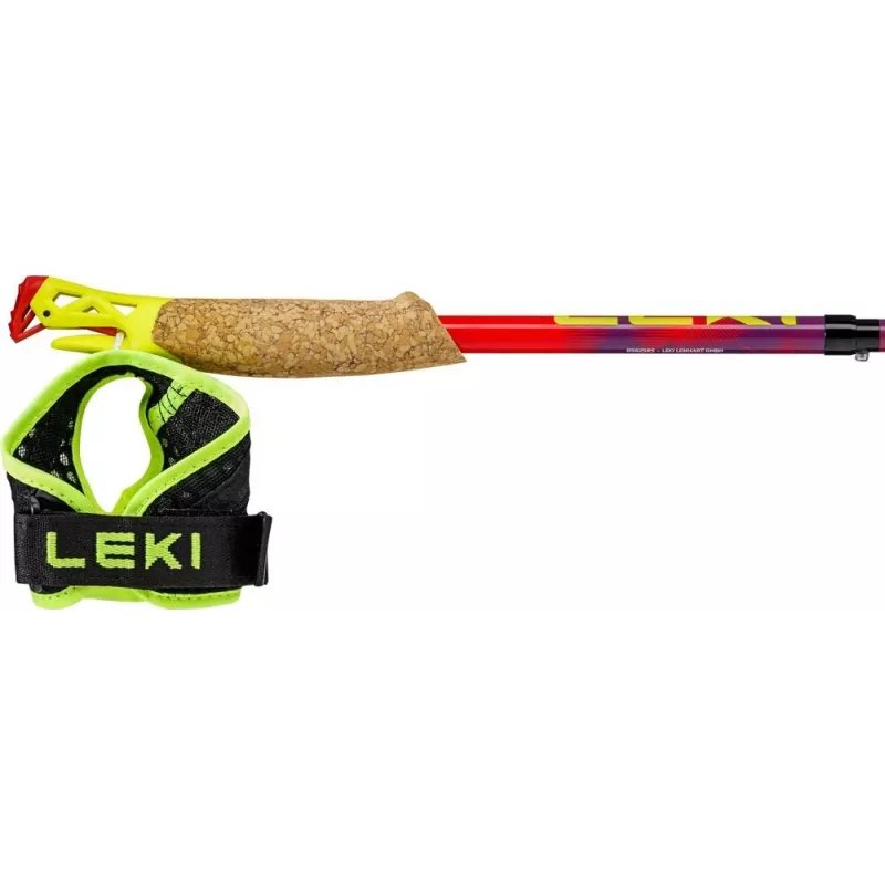 Bastões de trekking Leki TRL Ultratrail FX One 115 cm, vermelho