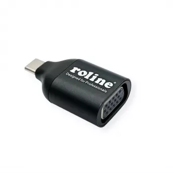 ROLINE 12.03.3228 Adaptador gráfico USB 1920 x 1080 píxeis preto (12.03.3228)