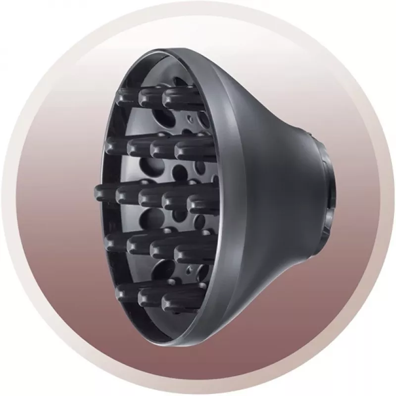Secador de cabelo Remington D5706 2200 W preto, rosa-ouro