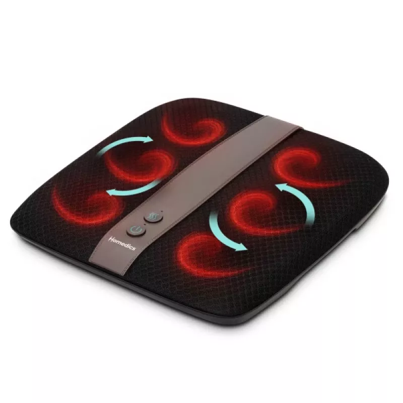 Massajador de pés HoMedics FM-TS12H-EU Shiatsu Deluxe com funções de calor e amassamento