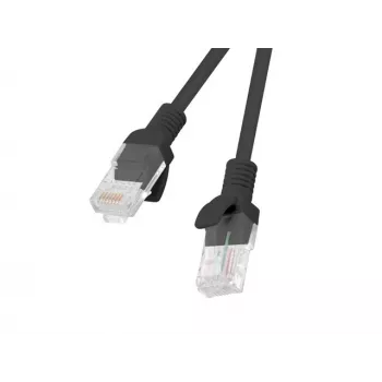 Lanberg PCU6-10CC-0200-BK Cabo patch Cat.6 U/UTP, 2 m, Preto
