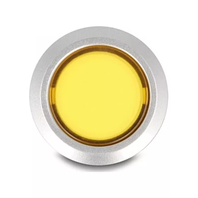 Botão de pressão DeLOCK 22050 preto azul prateado amarelo 230V 3A