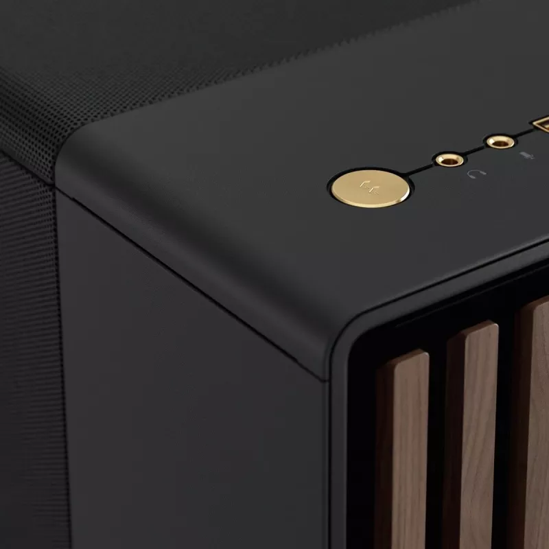 Caixa Fractal Design North Charcoal preto Mesh Mid-Tower – preto