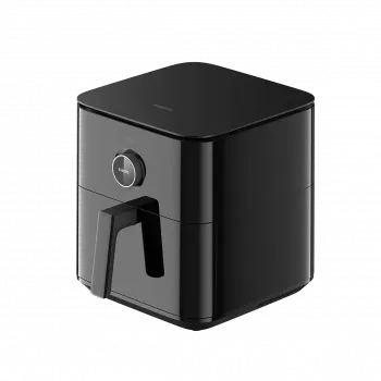 Fritadeira de ar quente Xiaomi 6,5 L Single 1700 W preto, botão rotativo, ecrã OLED, Wi-Fi, 12 modos, 40–220 °C