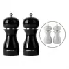 Moinhos de sal e pimenta Salter 7613 BKXRA – moinhos elétricos de especiarias, preto brilhante