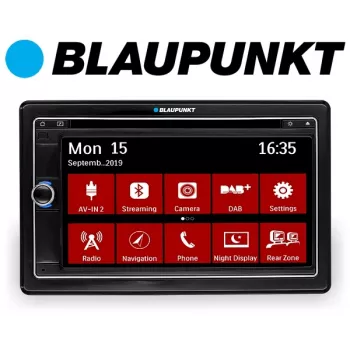 Recetor multimédia automóvel BLAUPUNKT LEIPZIG 690 — DAB+, navegação, Bluetooth, 200 W, instalação em camião/autocaravana