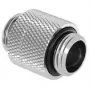 Adaptador Barrow G1/4 macho para G1/4 macho rotativo 14 mm branco-prateado TBX2D-02 WS