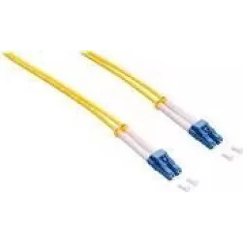 Logilink - Cabo de patch - LC monomodo (M) para LC monomodo (M) - 3 m - Fibra ótica - Duplex - 9/125 µm - OS2 - sem halogéneos - amarelo (FP0LC03)