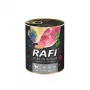 Dolina Noteci Rafi Dog comida húmida para cães com estômagos de vaca e fiambre, 800 g