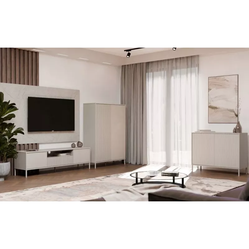 KAMARO 2DD fino/GŁ SHOWROOM cor caxemira
