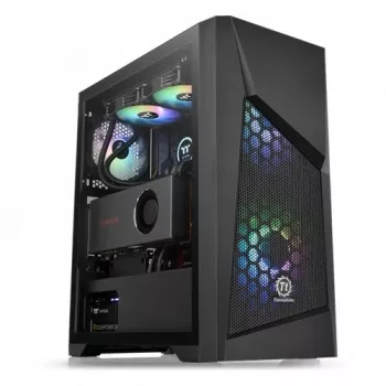 Caixa para PC Thermaltake Commander G32 TG ARGB Midi Tower preto