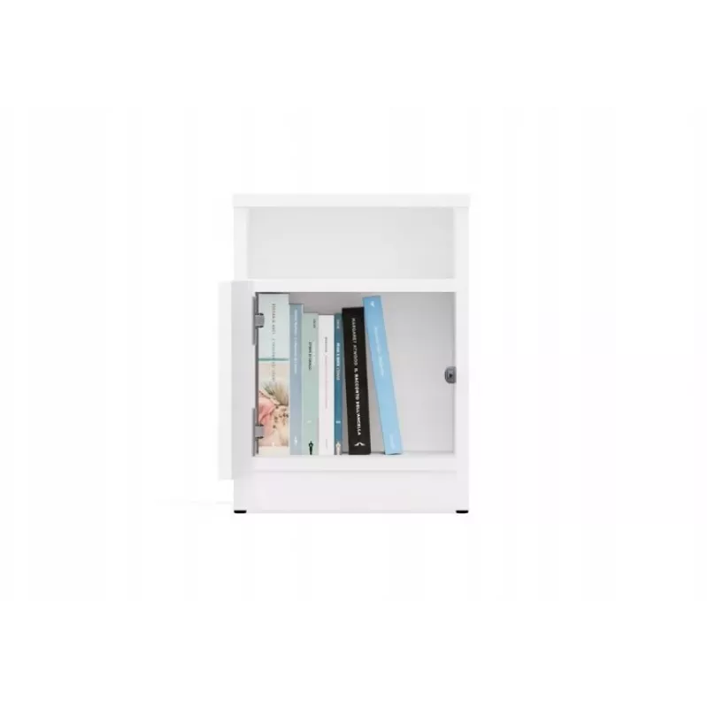 Mesa de cabeceira GALAX 30/1D branco