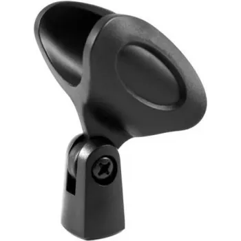 Suporte de microfone Omnitronic UHF-300 suporte de montagem ajustável para microfones de mão sem fios
