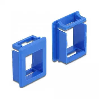 Conjunto de montagem DELOCK 86764 — peças de montagem em plástico azul