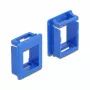 Conjunto de montagem DELOCK 86764 — peças de montagem em plástico azul