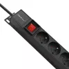 Régua de tomadas para RACK 16A PDU, 16xFRENCH, vertical