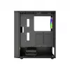 Gembird Fornax 4300 CCC-FC-4300 caixa gaming ATX Midi Tower, vidro temperado, ventoinhas ARGB, 2x USB 3.1, 1x USB 2.0, preta