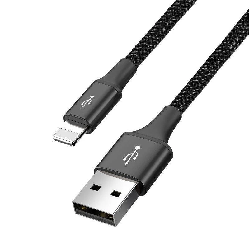 Cabo USB Baseus Fast 4in1 2xUSB-C / Lightning / Micro 3.5A 1.2m (preto)