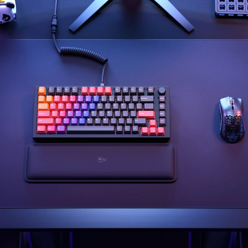 Glorious GPBT Keycaps - 114 teclas PBT, ANSI, layout US - Celestial Fire (GLO-KC-GPBT-CF)