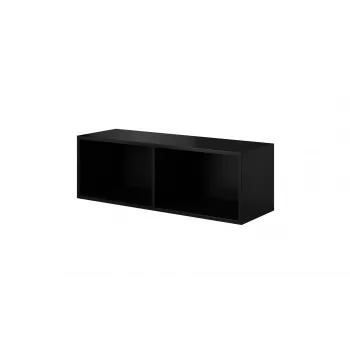 Armário de arrumação aberto Cama ROCO RO2 112/37/37 preto