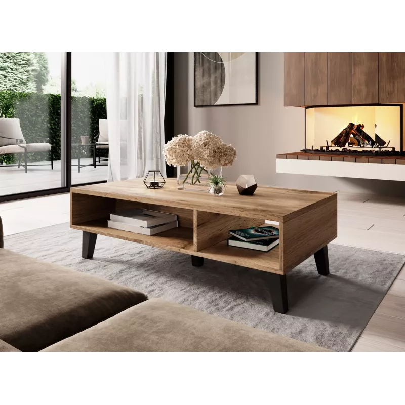 Mesa de centro Cama NORD 110 cm carvalho wotan/antracite