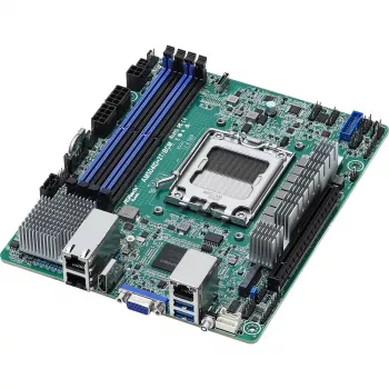 Placa-mãe ASRock AM5D4ID-2T/BCM KNOLL3 X300 Socket AM5 mini ITX