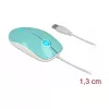 Rato DeLOCK 12538 USB Type-A ótico ambidestro