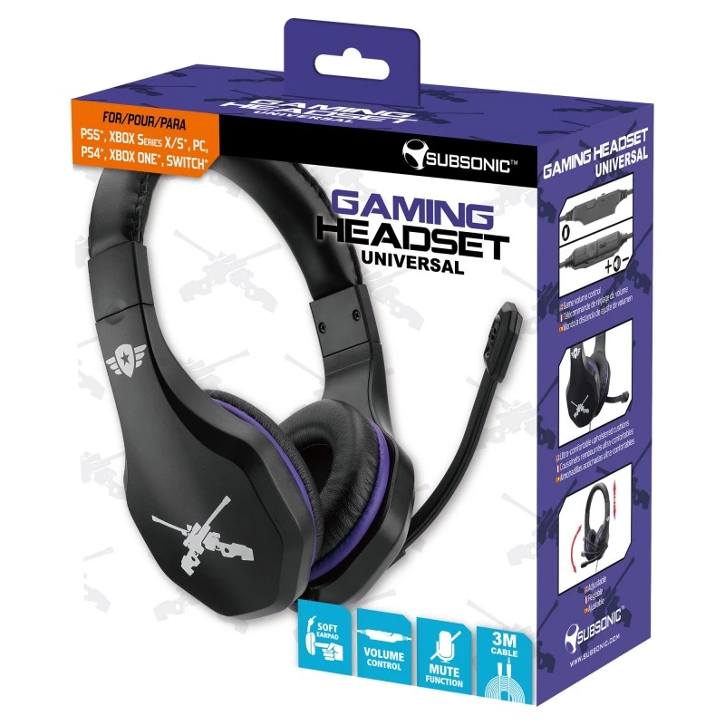 Auscultadores Subsonic Gaming SA5513