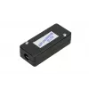 Tomada Extralink CAT6 UTP, conector pass-through, preto