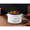 Panela de pressão elétrica rápida Xiaomi 4,8 L – 1000 W, branca, tacho removível, visor