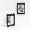 Moldura Room Copenhagen LEGO Moldura Preto – compatível com expositor de minifiguras LEGO