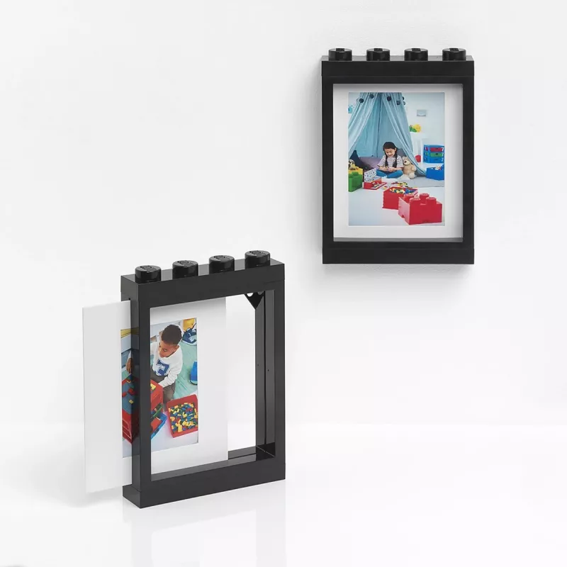 Moldura Room Copenhagen LEGO Moldura Preto – compatível com expositor de minifiguras LEGO
