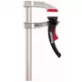 Grampo de rosca BESSEY KliKlamp KLI16 16 cm aço inoxidável preto vermelho