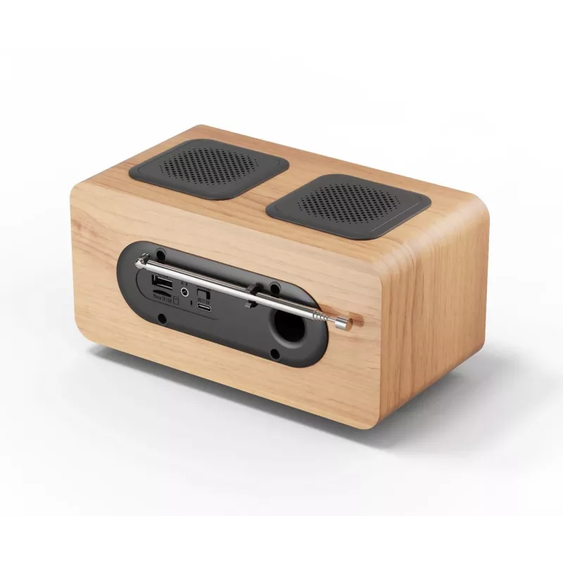 Rádio portátil BLAUPUNKT DR10CR DAB+/FM, Bluetooth 5.3, LCD, 2 W, bateria de 1800 mAh, antena telescópica