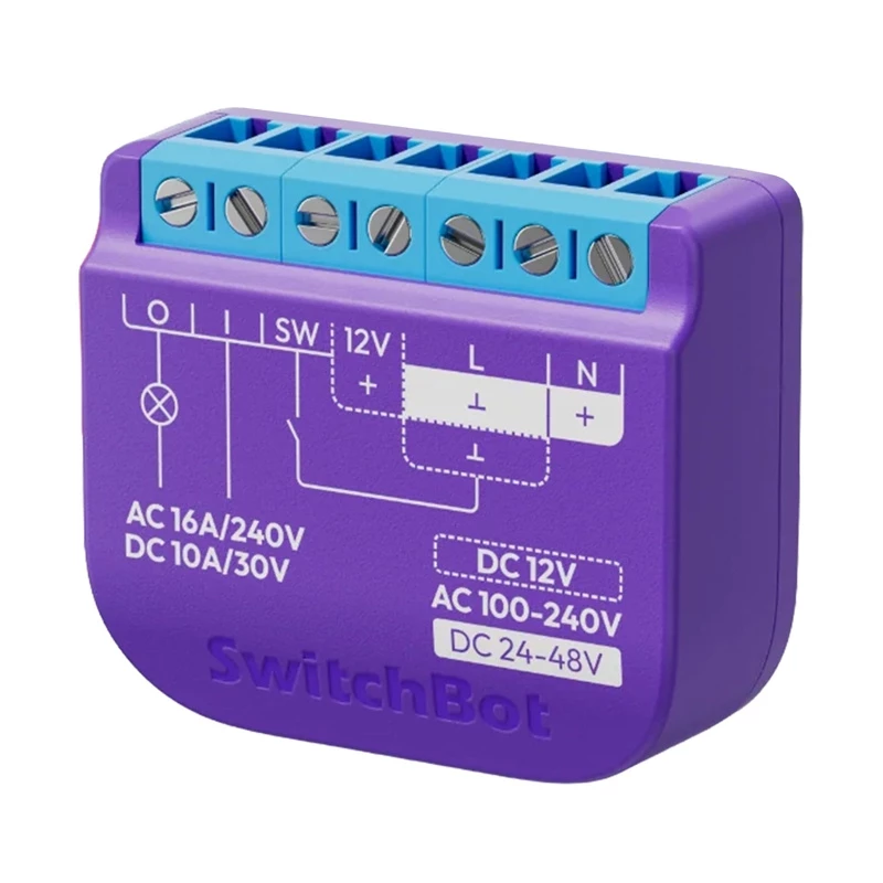 Controlo de porta de garagem SwitchBot W5502330 — acessório de automação doméstica inteligente para controlo remoto e integração