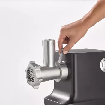 Picadora de carne elétrica Caso FW 2000 — 2000 W, 2 velocidades, discos intercambiáveis