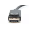 Adaptador DIGITUS, ficha DisplayPort - conector fêmea HDMI A, DisplayPort Standard 1.1a, certificado UL20276, AWG28 (DB-340400-001-S)