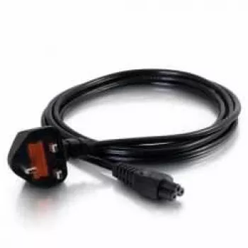Cabo de alimentação UK, 230V 1,8m IEC-60320-C5 preto