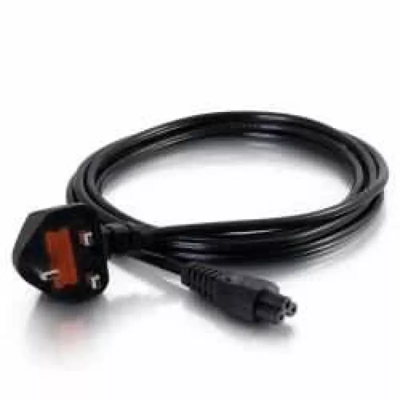 Cabo de alimentação UK, 230V 1,8m IEC-60320-C5 preto