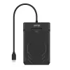 Unitek Y-3036A - Caixa para disco rígido DiskGuard Raiden 2.5 USB-C para SATA III 2,5