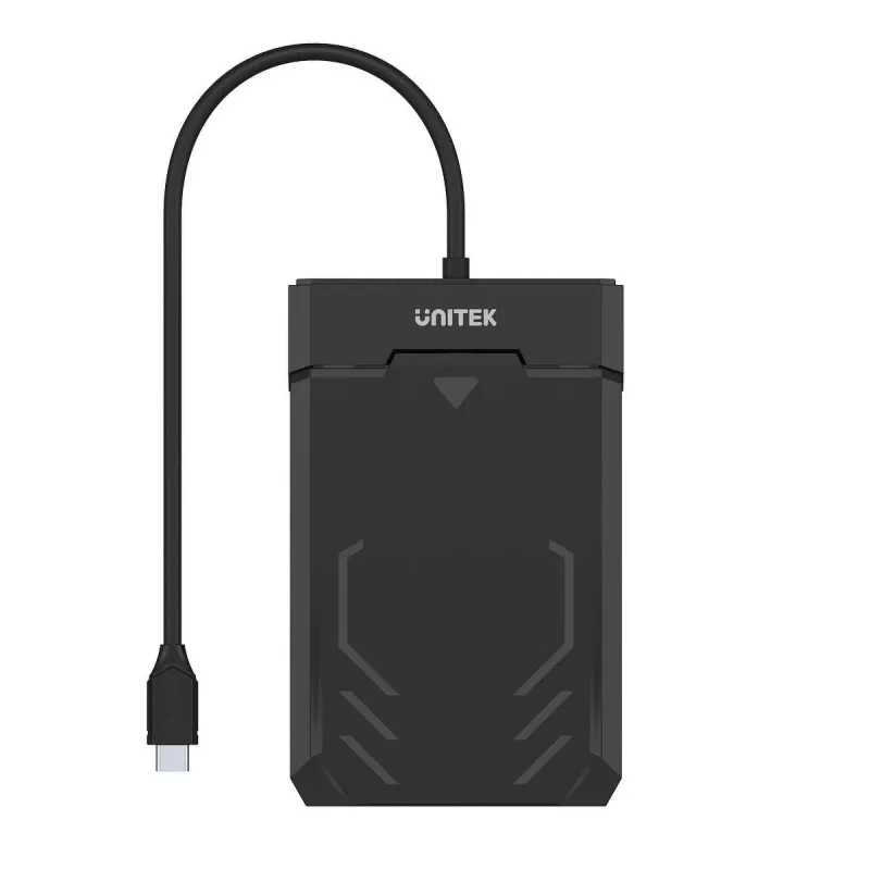 Unitek Y-3036A - Caixa para disco rígido DiskGuard Raiden 2.5 USB-C para SATA III 2,5