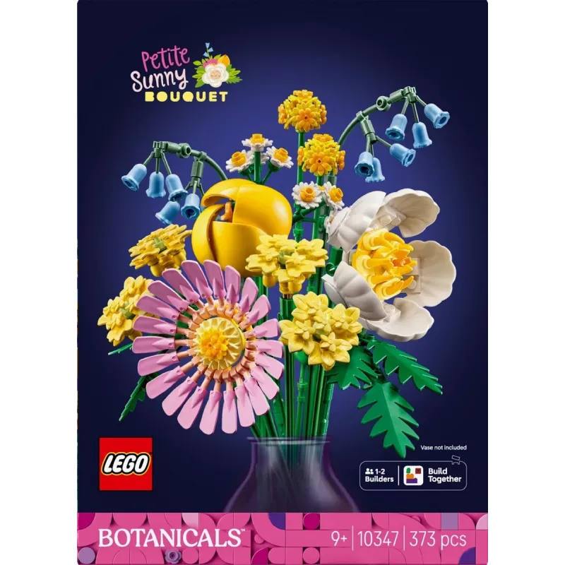 LEGO ICONS 10347 A Coleção Botânica - Pequeno ramo de flores solarengas