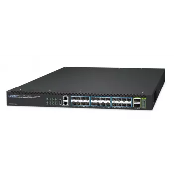 Switch gerido PLANET XGS-6350-24X2C L3 Gigabit Ethernet 1U preto