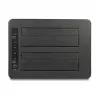 Estação de acoplamento USB dupla DeLOCK para 2 x SATA HDD SSD com função de clonagem e leitor de cartões