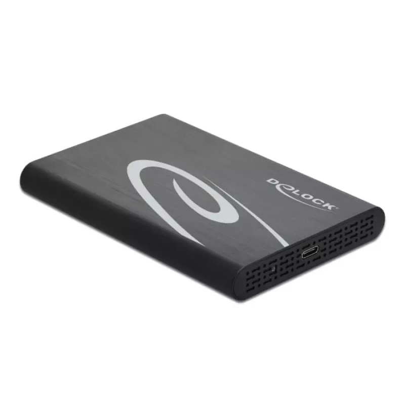 Caixa HDD/SSD DeLOCK 42610 caixa externa para HDD/SSD SATA de 2,5 polegadas