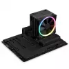 Arrefecedor de CPU NZXT T120 RGB 12 cm preto 1 unid.