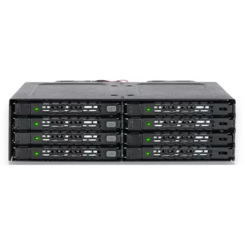 ICY DOCK - ToughArmor - MB998IP-B - módulo backplane de 8 baías para SSD e HDD SAS/SATA de 2,5 (7mm)