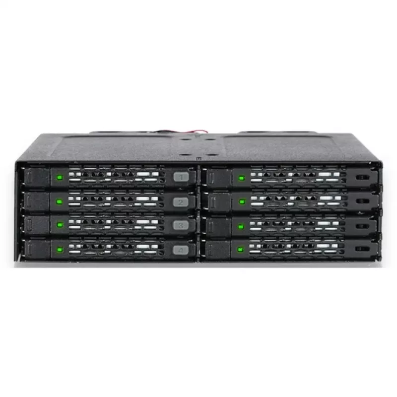 ICY DOCK - ToughArmor - MB998IP-B - módulo backplane de 8 baías para SSD e HDD SAS/SATA de 2,5 (7mm)